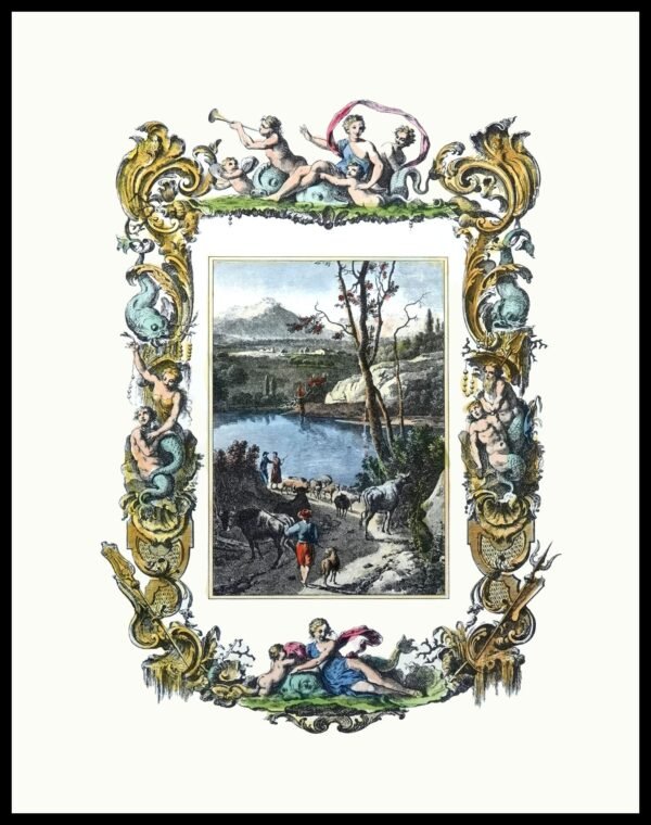 DNA BFP402 Pastoral Scene Iii